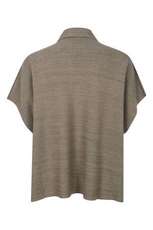 Polo in cotone taupe FABIANA FILIPPI | MAD275F505L2338195